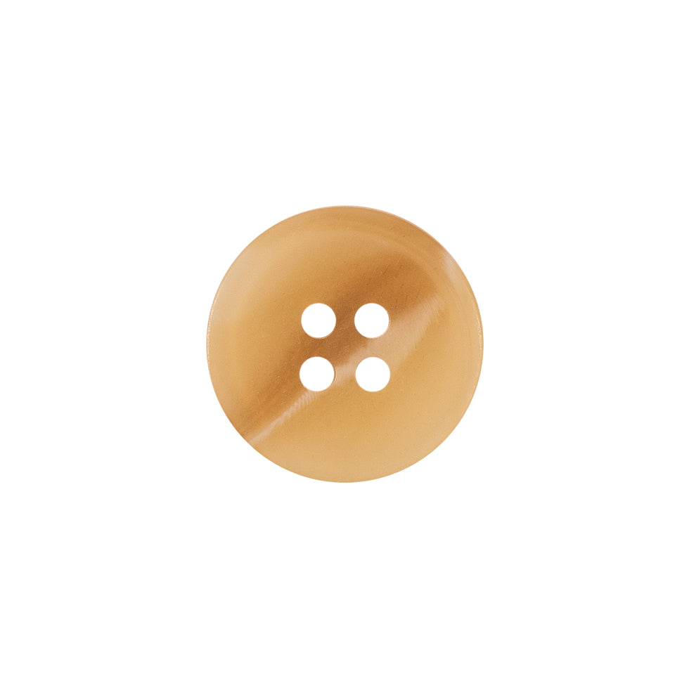 Beige Plastic Button - 24L/15mm Beige Plastic Button - 24L/15mm