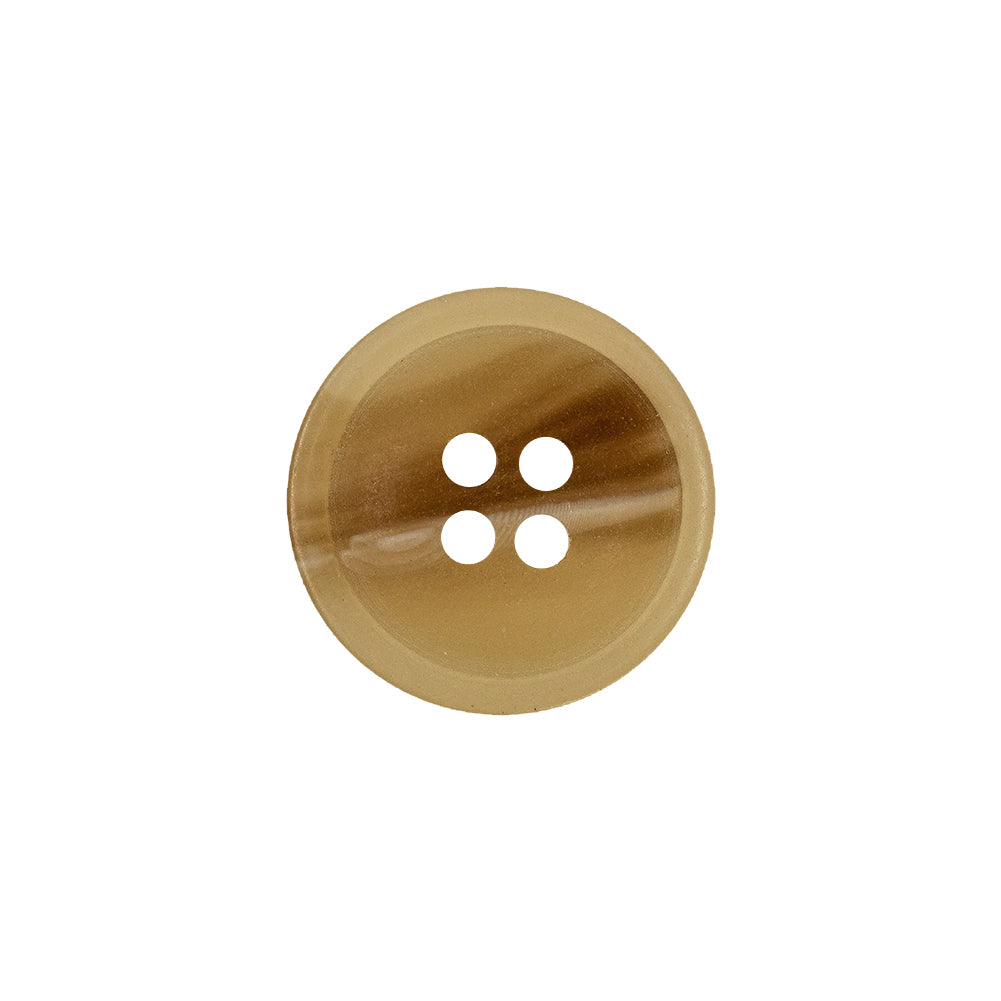 Fawn and Wheaton Abstract Landscape 4-Hole Plastic Button - 28L/18mm Fawn and Wheaton Abstract Landscape 4-Hole Plastic Button - 28L/18mm