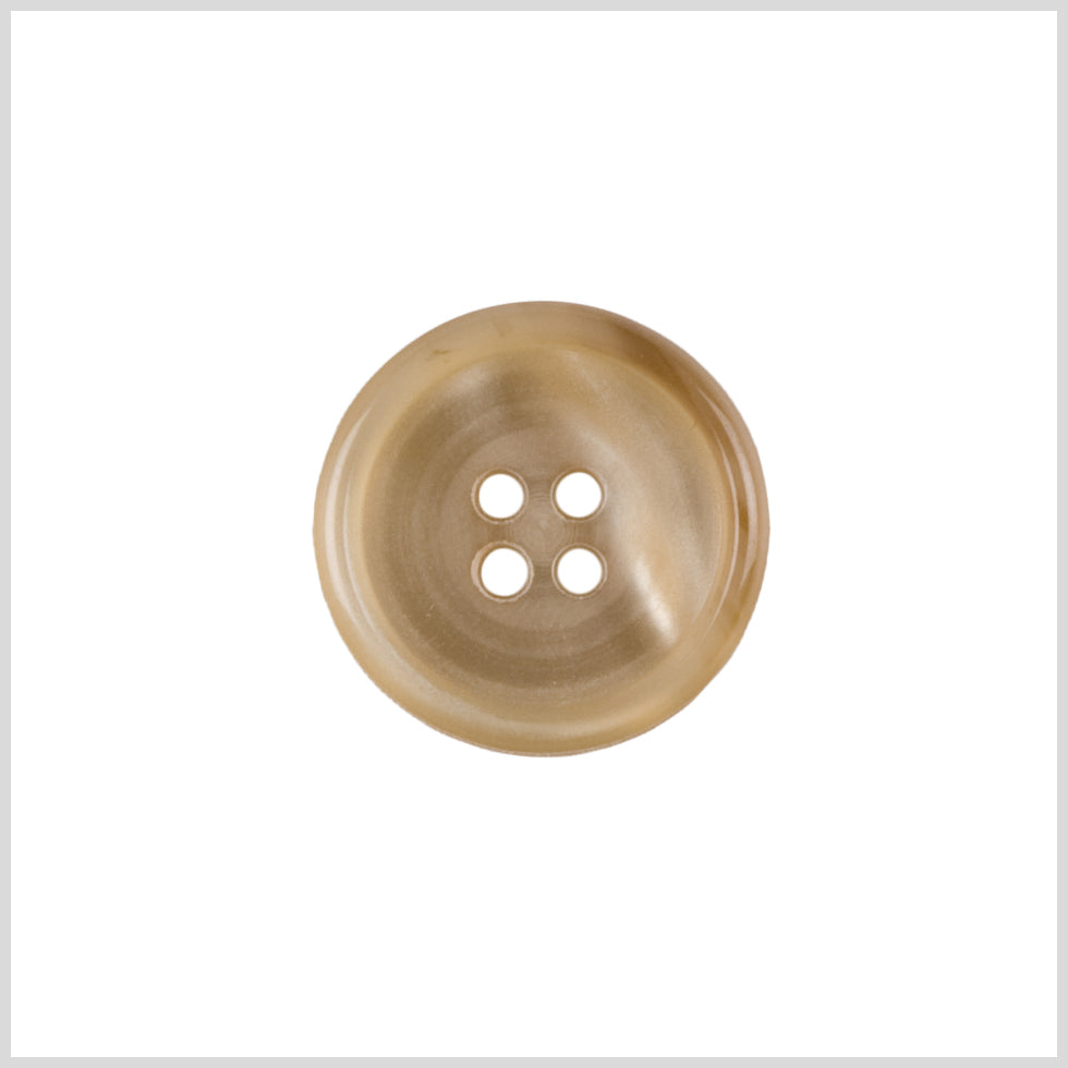 Beige Plastic Button - 24L/15mm Beige Plastic Button - 24L/15mm