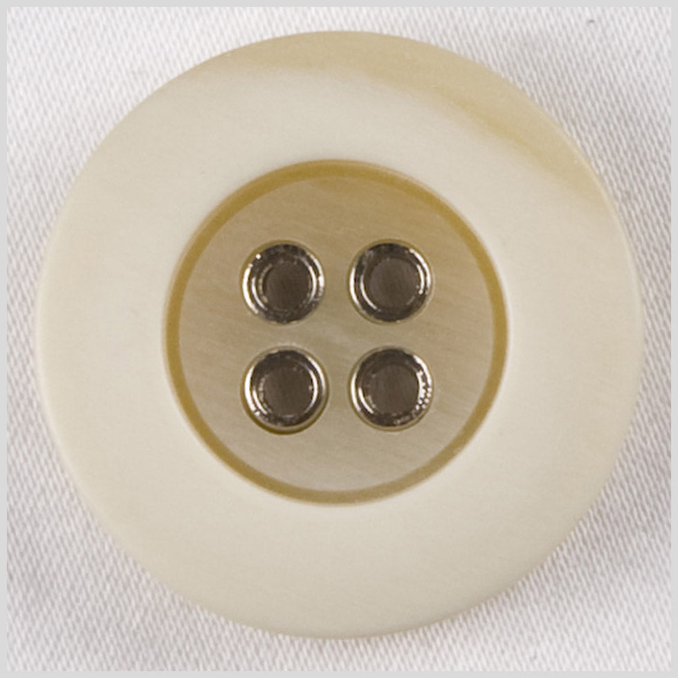 Beige Plastic Button - 36L/23mm Beige Plastic Button - 36L/23mm