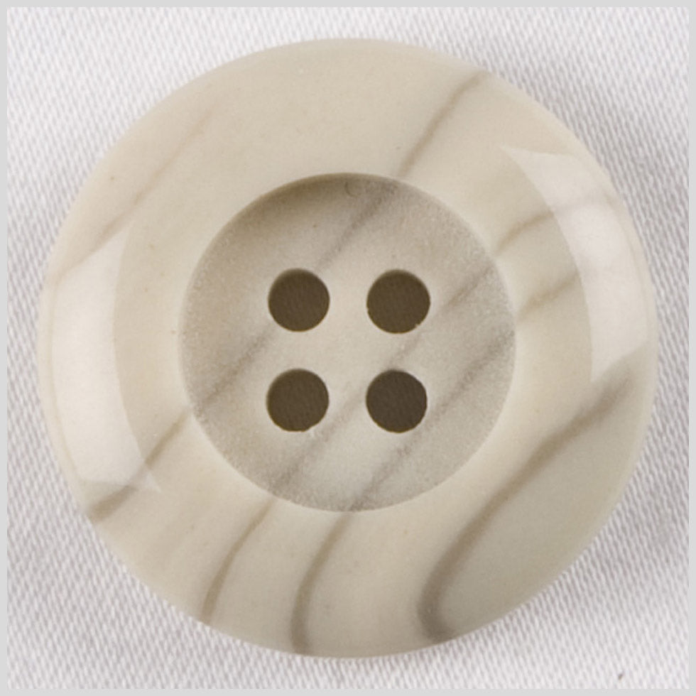Ivory Plastic Button - 36L/23mm Ivory Plastic Button - 36L/23mm