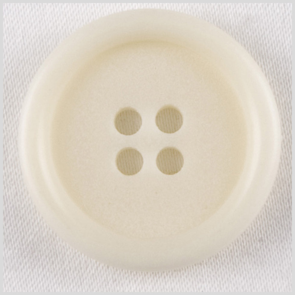 Plastic 4-Hole Button - 36L/23mm - Off White Tire Rim Plastic 4-Hole Button - 36L/23mm - Off White Tire Rim