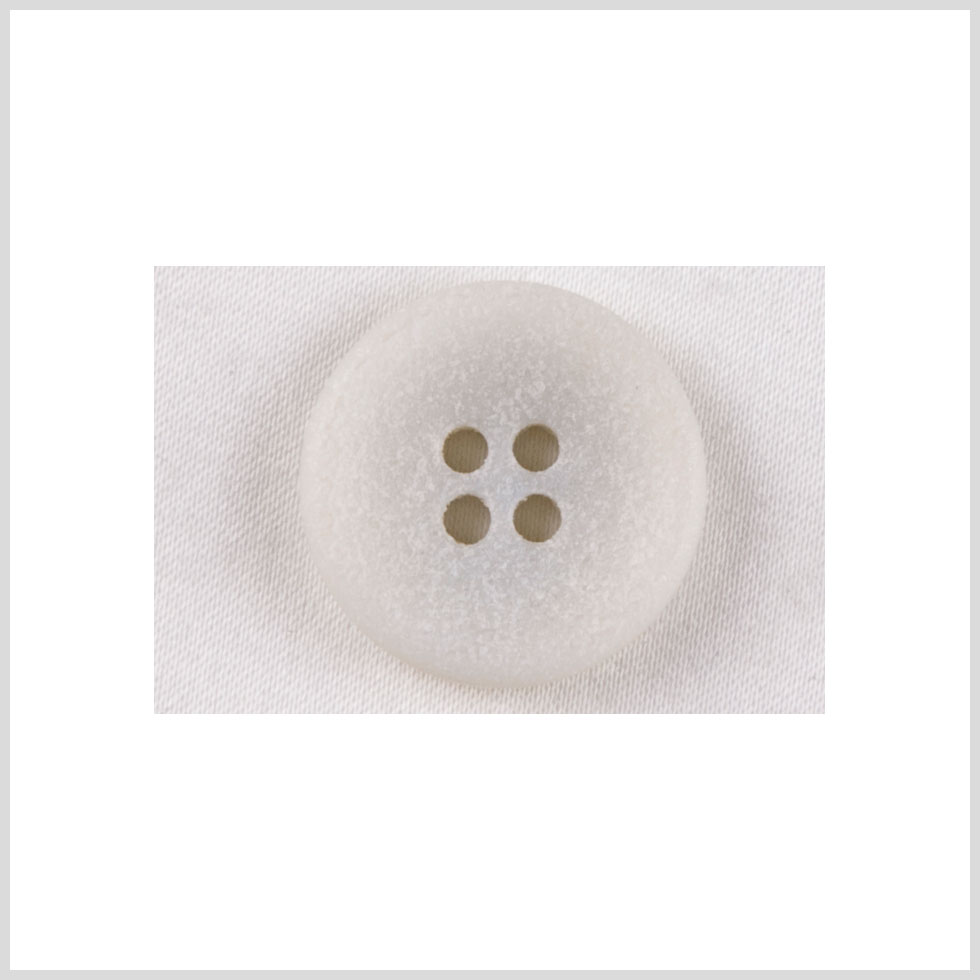 White Plastic Button - 32L/20mm White Plastic Button - 32L/20mm