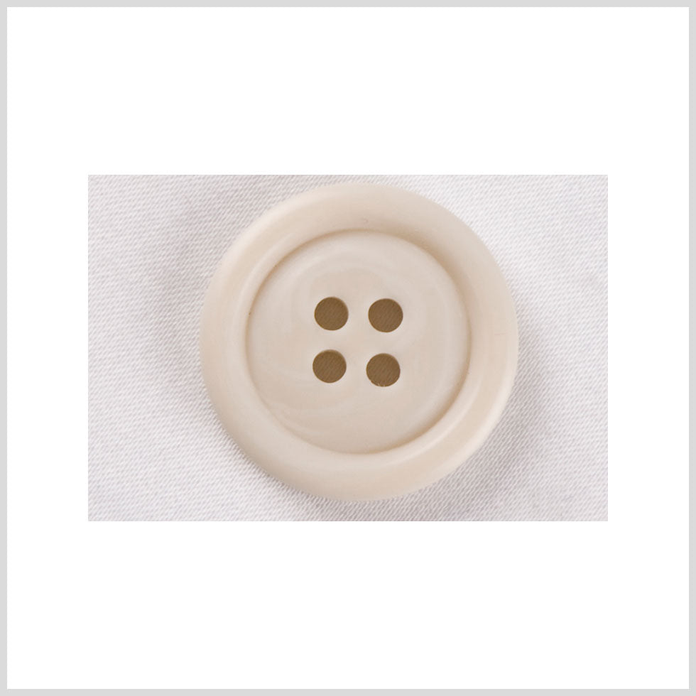 Ivory Plastic Button - 36L/23mm Ivory Plastic Button - 36L/23mm