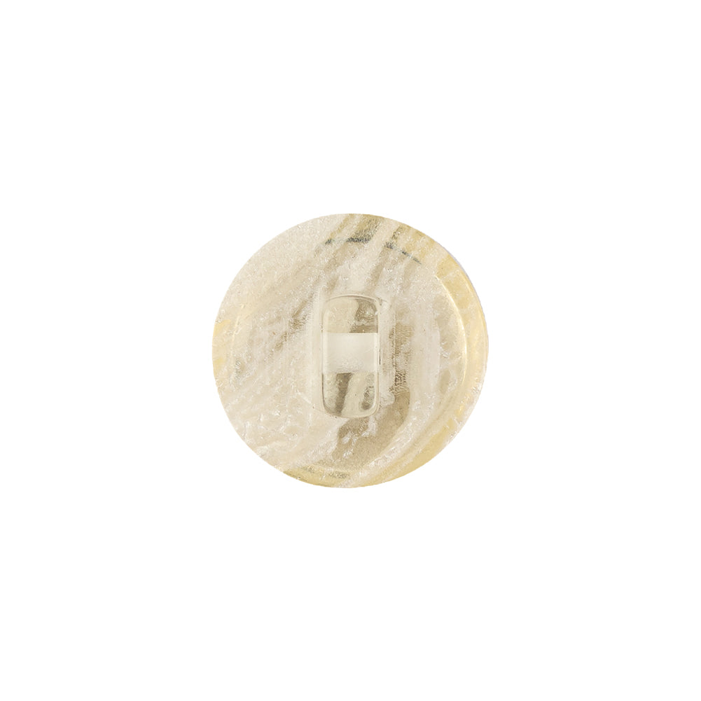 Ivory Plastic Button - 24L/15mm - Detail Ivory Plastic Button - 24L/15mm - Detail