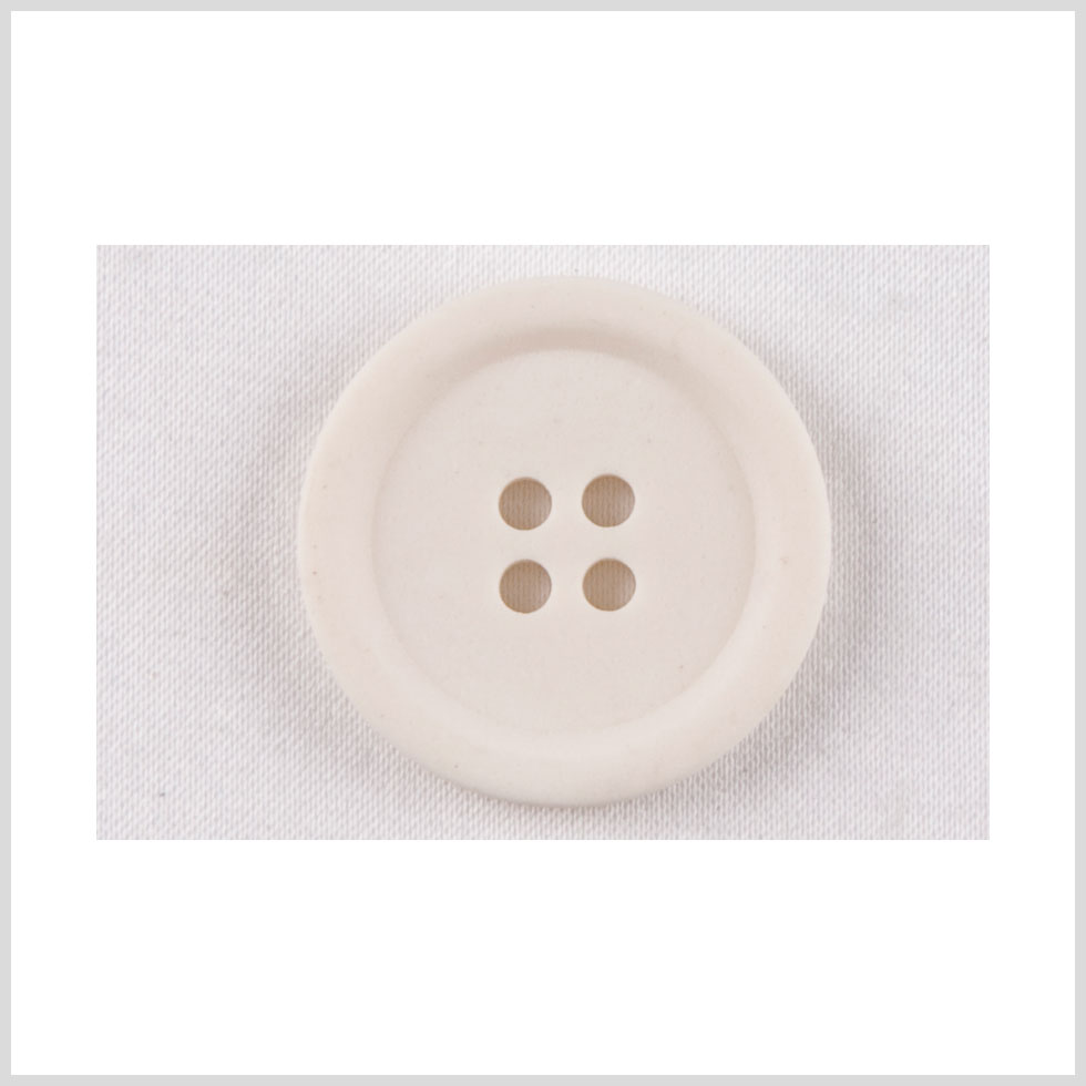 White Plastic Button - 32L/20mm White Plastic Button - 32L/20mm