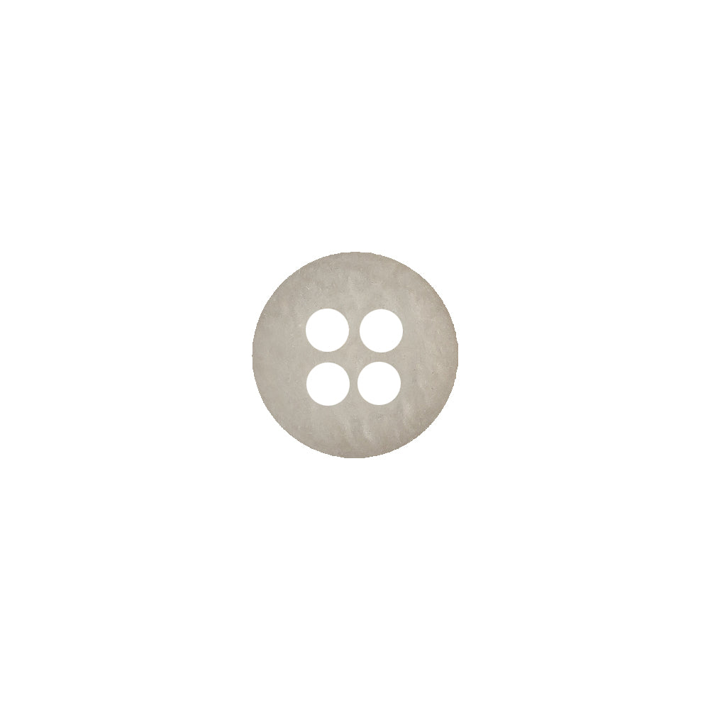 Ivory Plastic Button - 18L/11.5mm - Detail Ivory Plastic Button - 18L/11.5mm - Detail