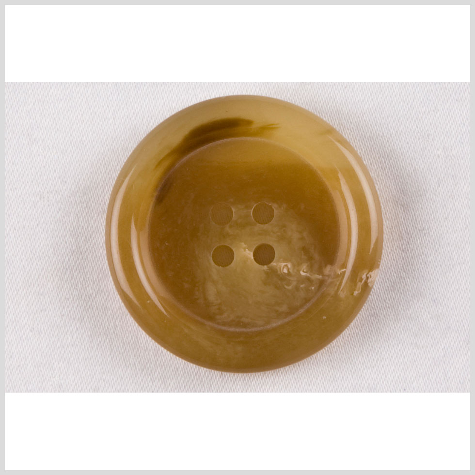 Light Brown Horn Coat Button - 44L/28mm Light Brown Horn Coat Button - 44L/28mm