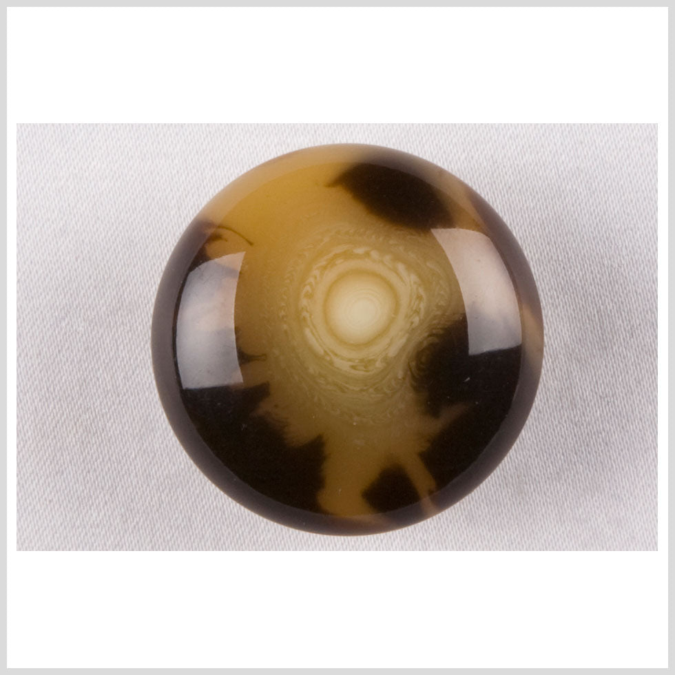 Plastic Shank Back Button - 36L/23mm - Tan and Brown Tortoiseshell Plastic Shank Back Button - 36L/23mm - Tan and Brown Tortoiseshell