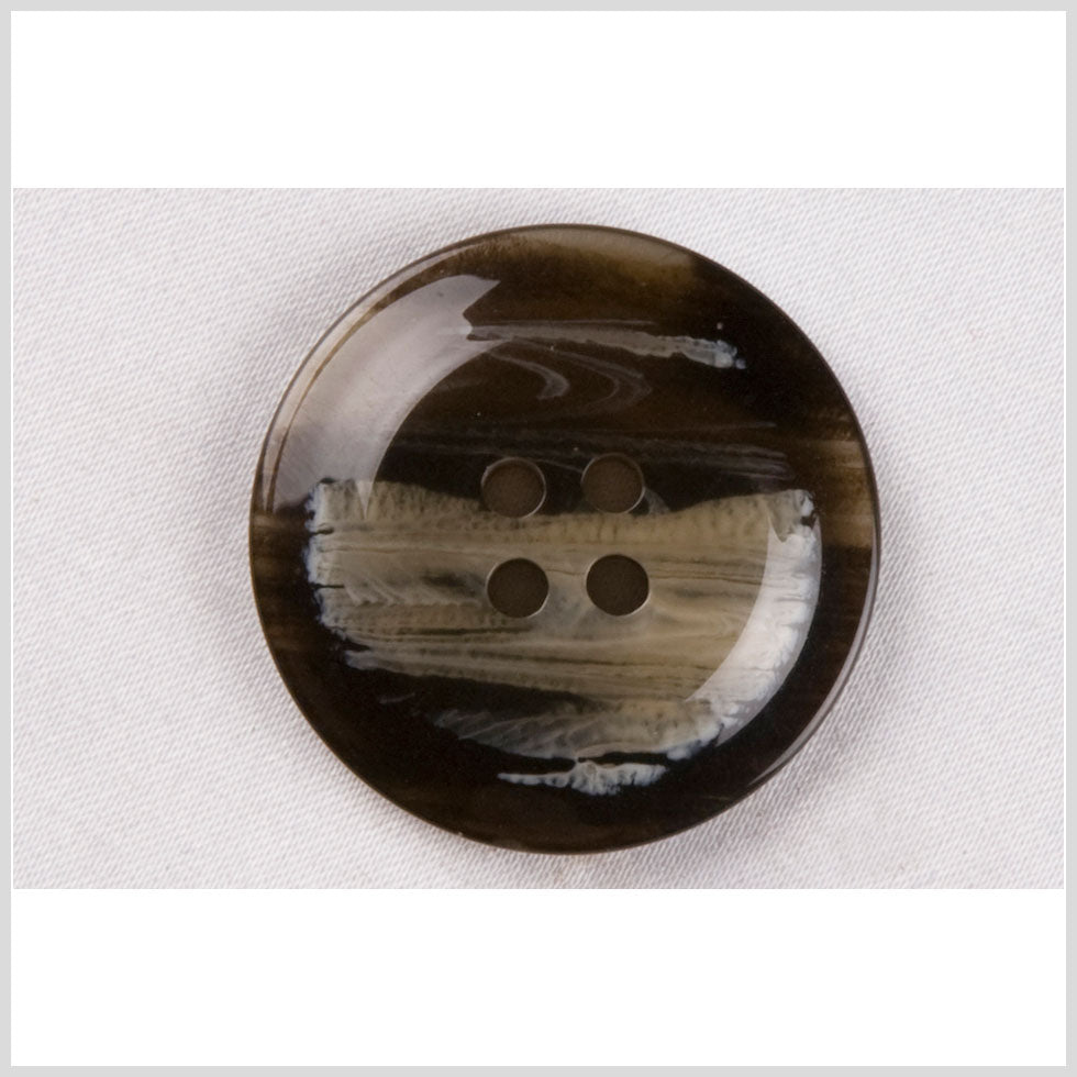 Brown Plastic Button - 36L/23mm Brown Plastic Button - 36L/23mm