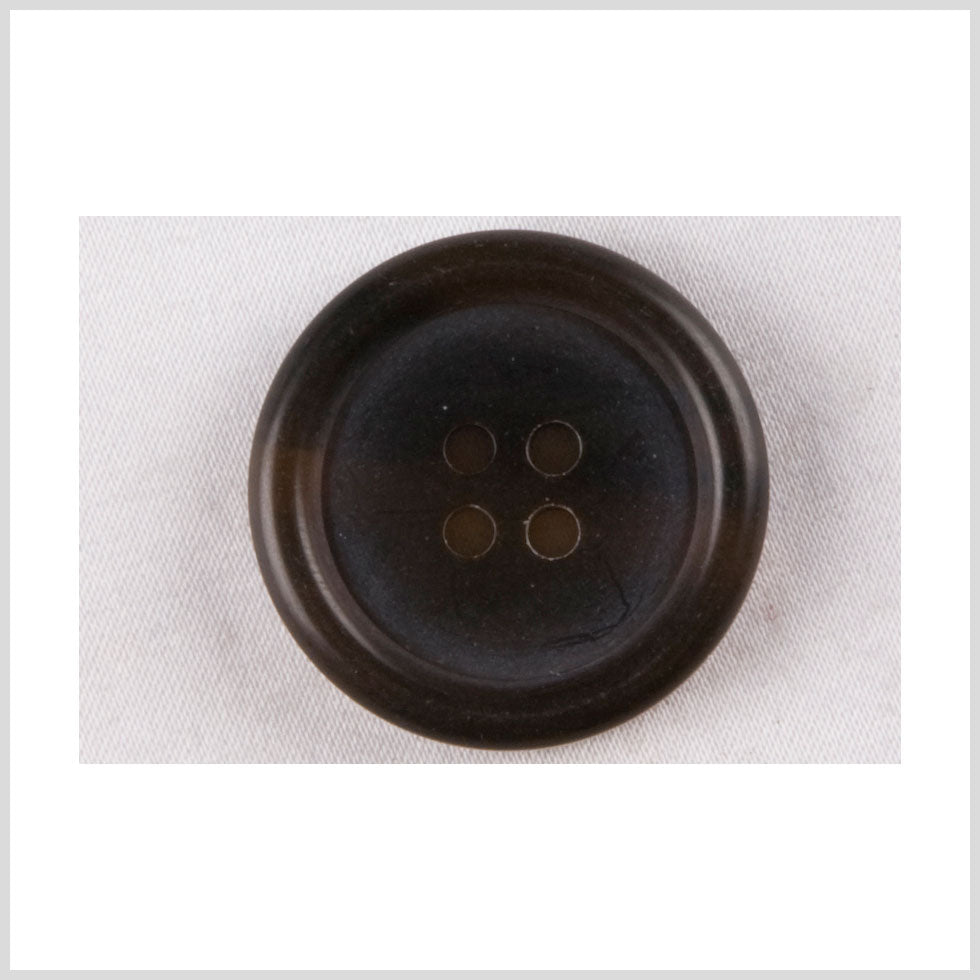Plastic 4-Hole Button - 40L/25.5mm - Dark Brown Subtle Swirls Plastic 4-Hole Button - 40L/25.5mm - Dark Brown Subtle Swirls