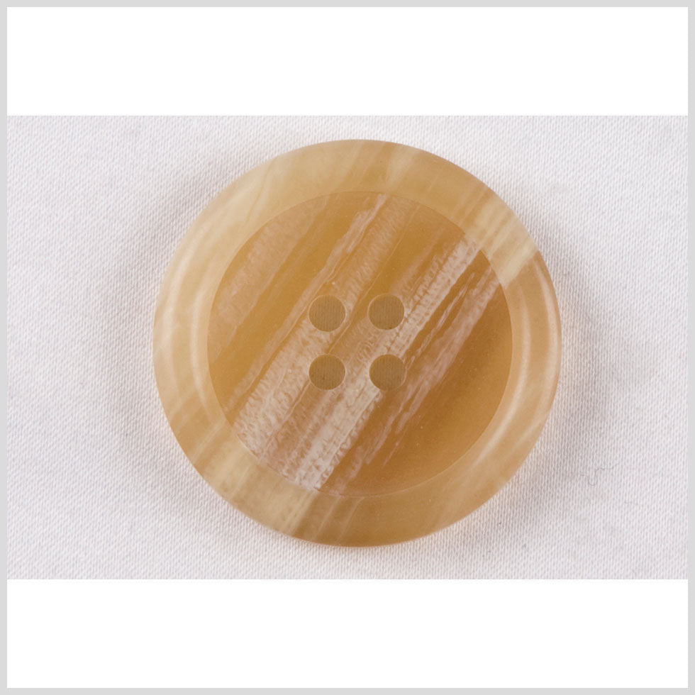 Beige Plastic Button - 40L/25mm Beige Plastic Button - 40L/25mm