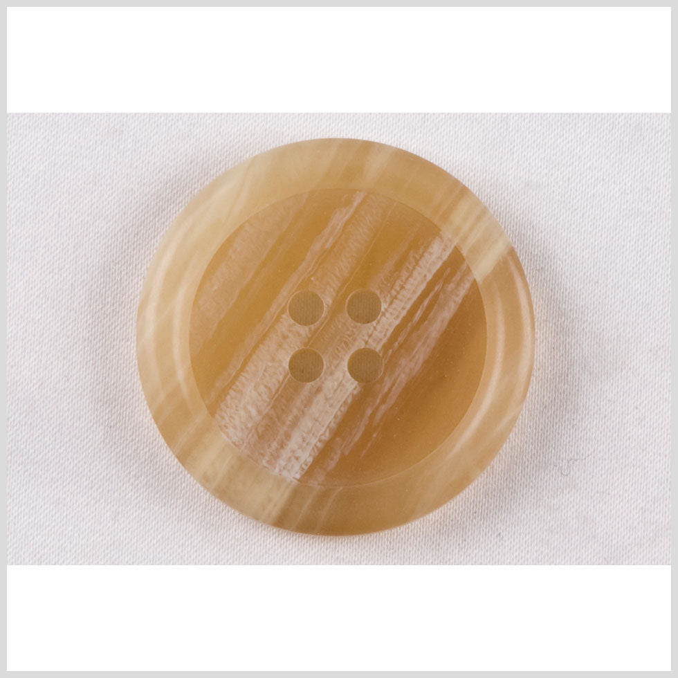 Beige Plastic Button - 48L/30.5mm Beige Plastic Button - 48L/30.5mm