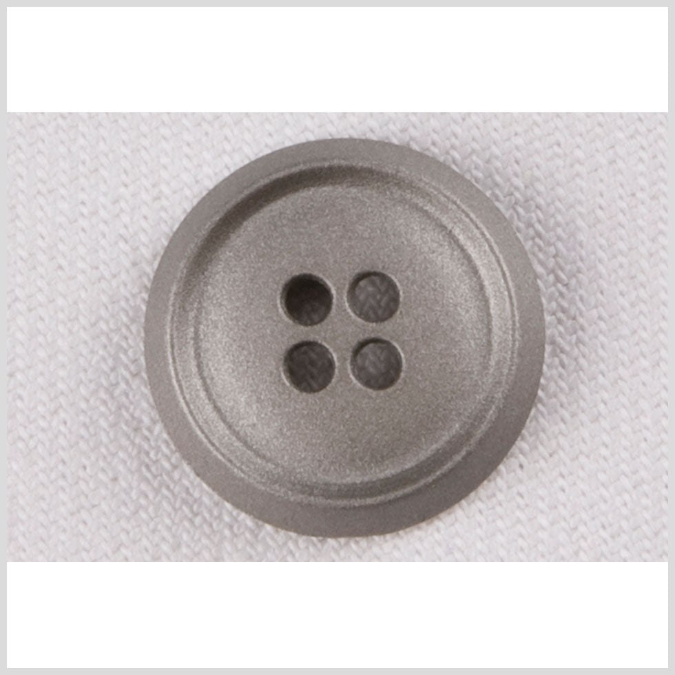 Silver Metal Coat Button - 30L/19mm Silver Metal Coat Button - 30L/19mm