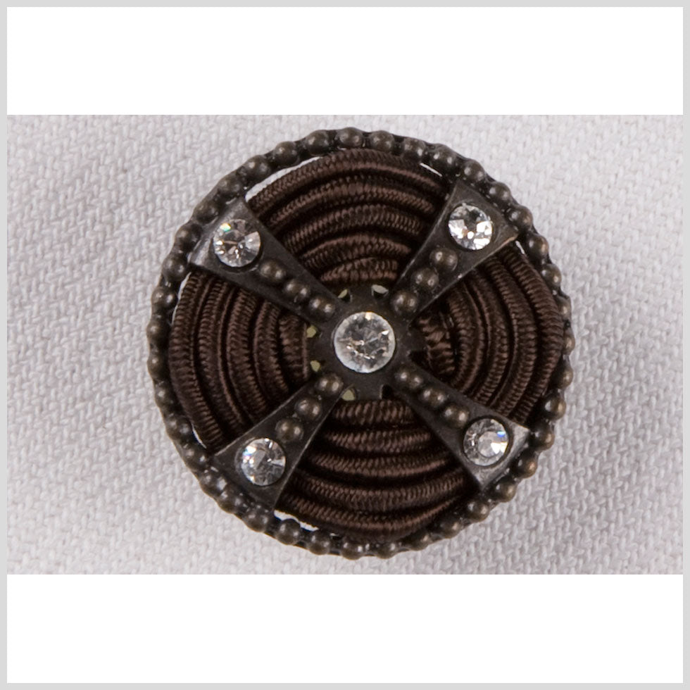 Brass/Brown Metal Button - 40L/25mm Brass/Brown Metal Button - 40L/25mm