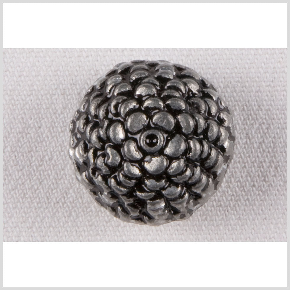 Silver Metal Coat Button - 28L/18mm Silver Metal Coat Button - 28L/18mm