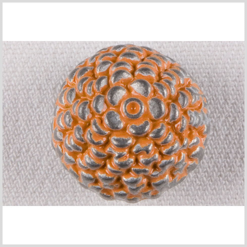 Silver Metal Coat Button - 36L/23mm Silver Metal Coat Button - 36L/23mm