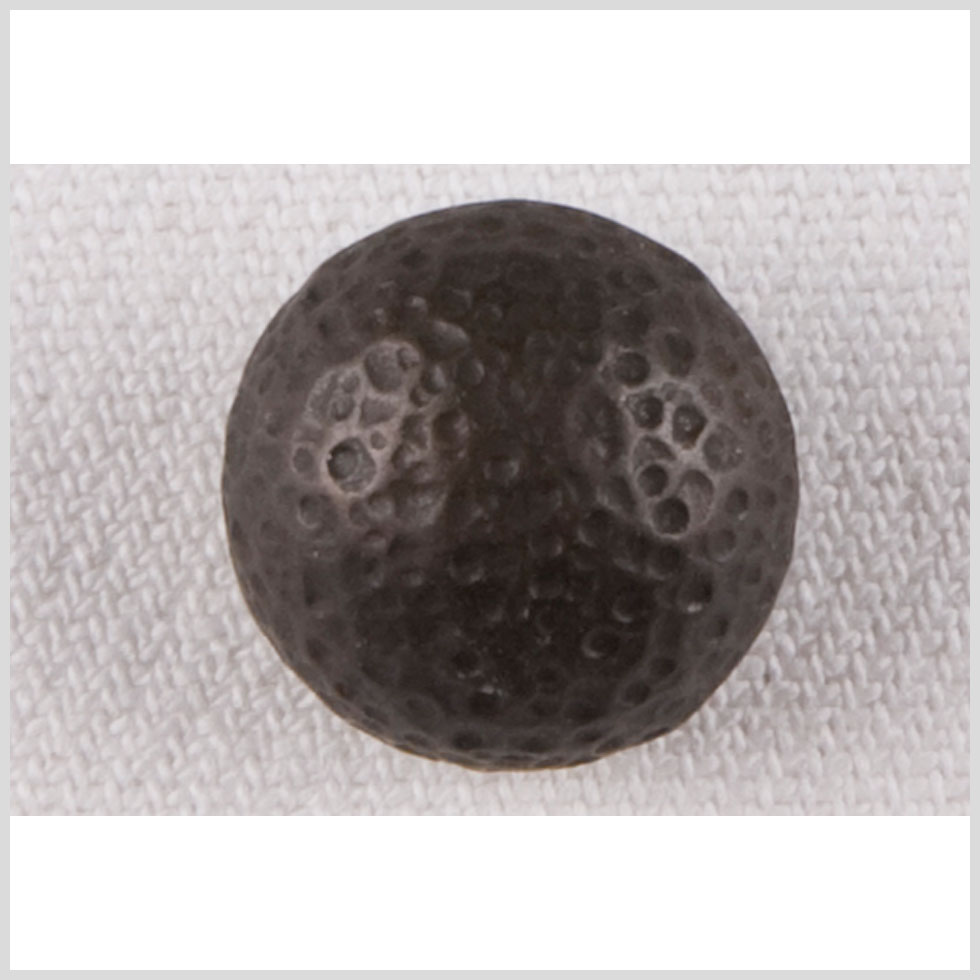 Black Metal Coat Button - 24L/15mm Black Metal Coat Button - 24L/15mm