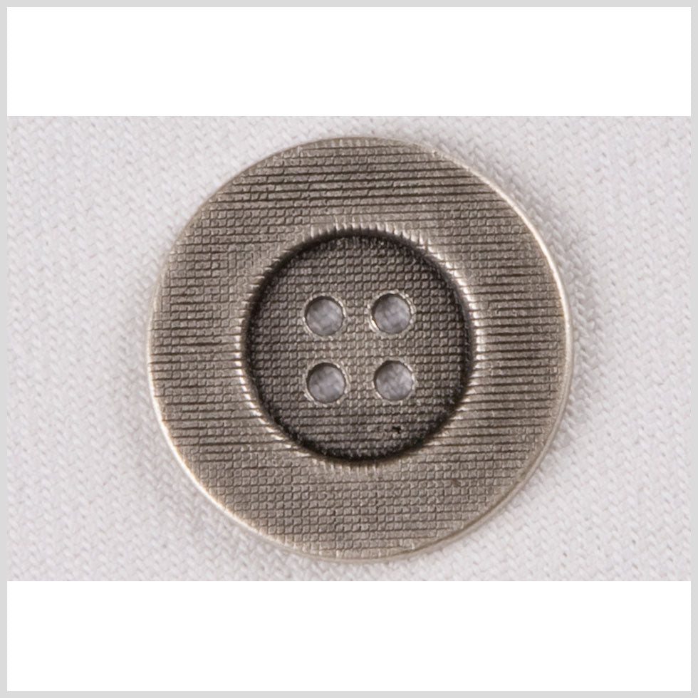 Silver Metal Coat Button - 40L/25mm Silver Metal Coat Button - 40L/25mm