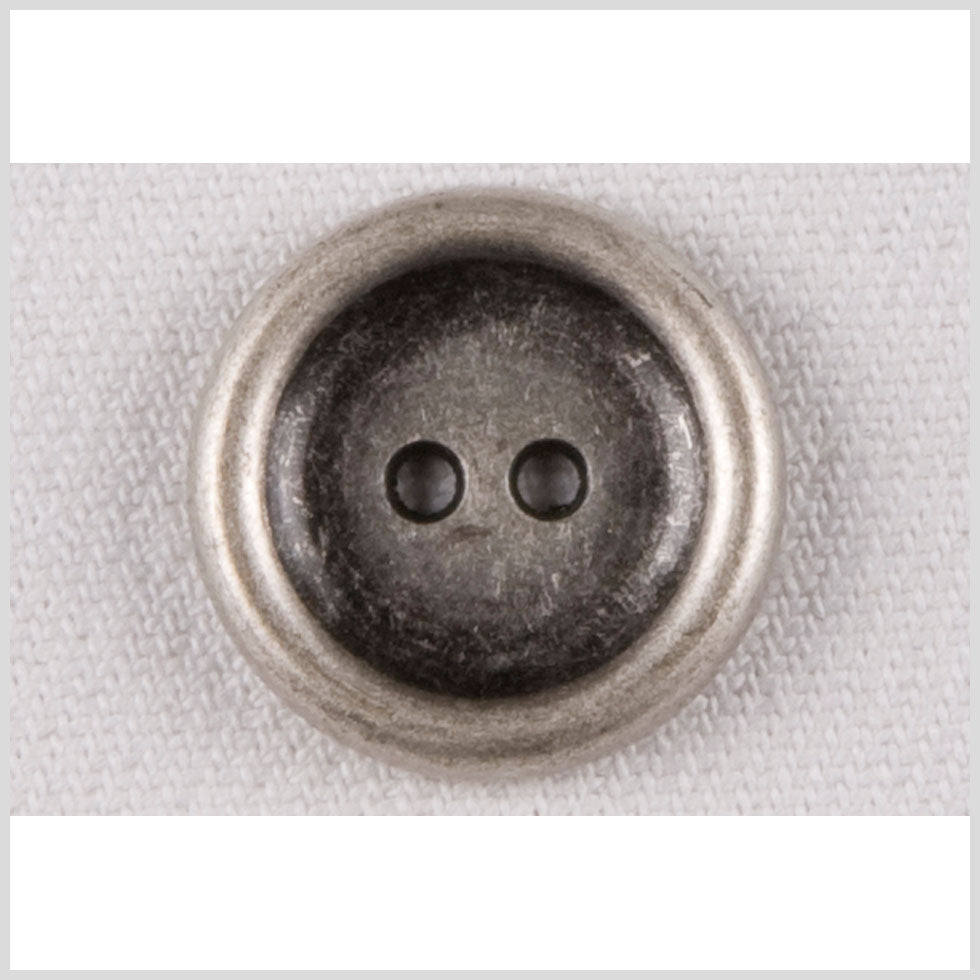 Silver Metal Coat Button - 32L/20mm Silver Metal Coat Button - 32L/20mm