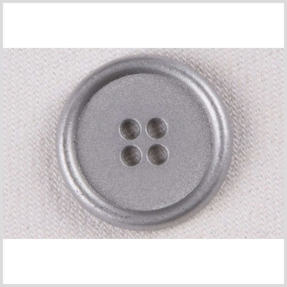 Silver Metal Coat Button - 32L/20mm Silver Metal Coat Button - 32L/20mm
