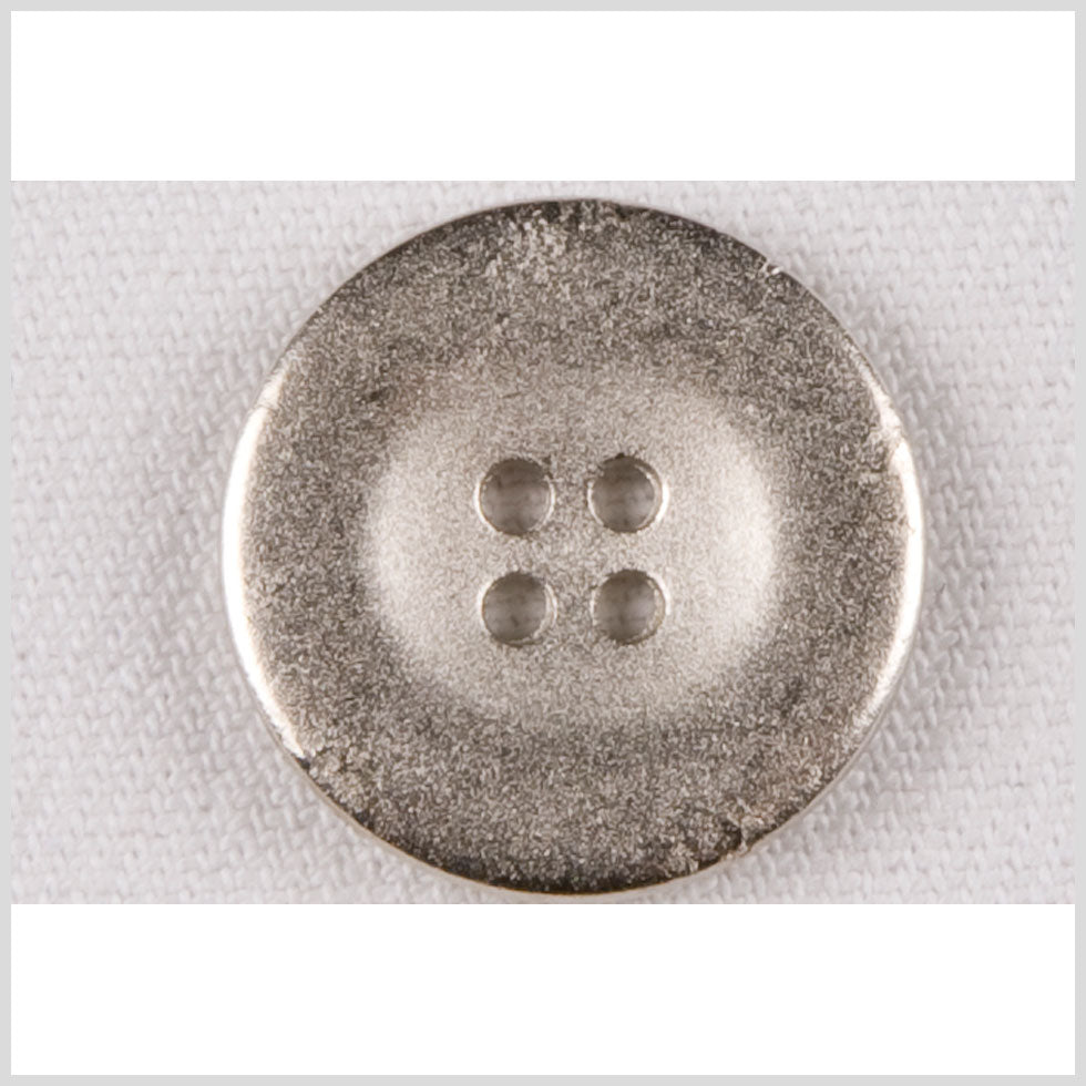 Silver Metal Coat Button - 36L/23mm Silver Metal Coat Button - 36L/23mm