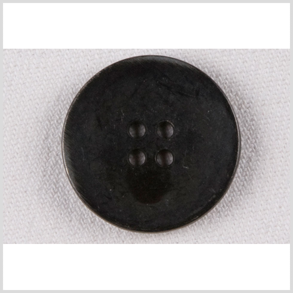 Metal 2-Hole Button - 36L/23mm - Dark Gunmetal Distressed Flat Metal 2-Hole Button - 36L/23mm - Dark Gunmetal Distressed Flat