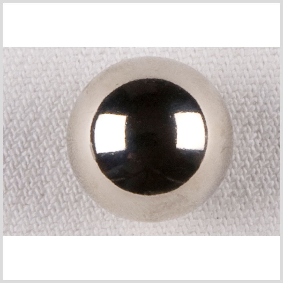 Silver Metal Coat Button - 18L/11.5mm Silver Metal Coat Button - 18L/11.5mm