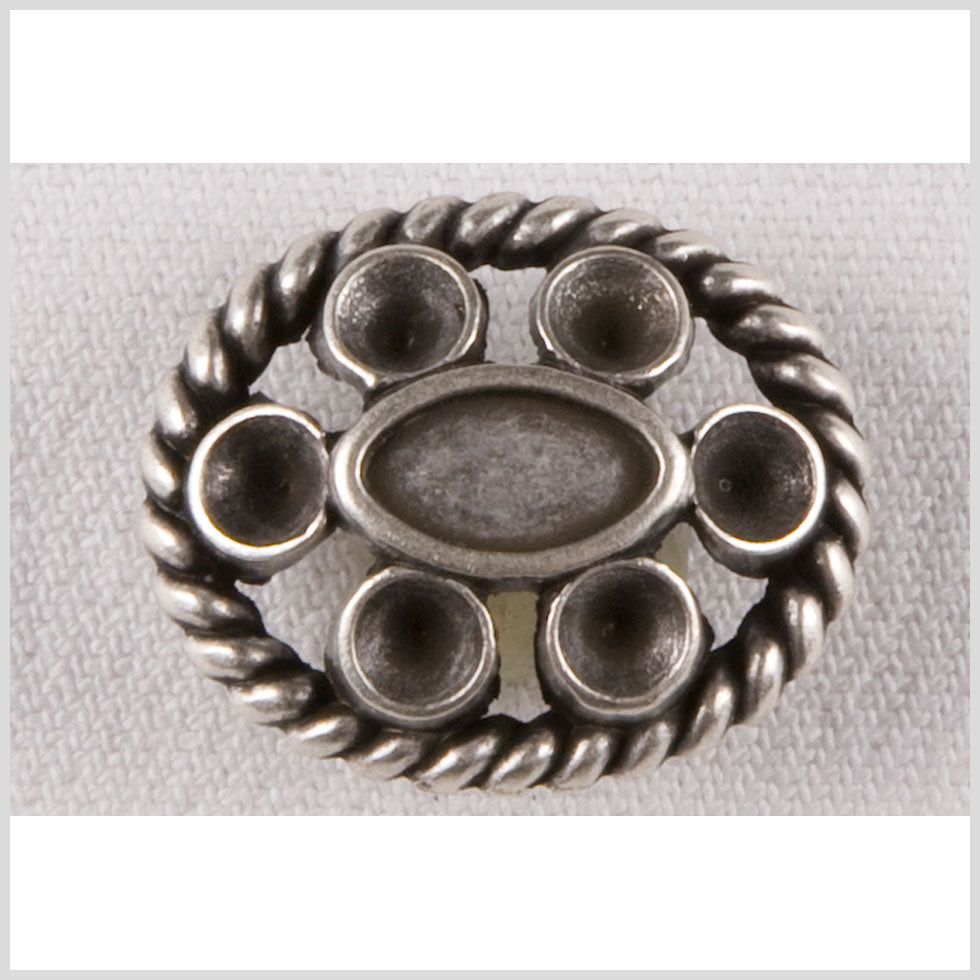 Silver Metal Coat Button - 40L/25mm Silver Metal Coat Button - 40L/25mm
