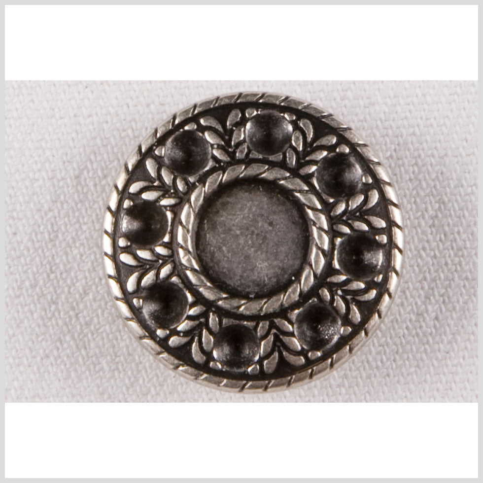 Silver Metal Coat Button - 32L/20mm Silver Metal Coat Button - 32L/20mm