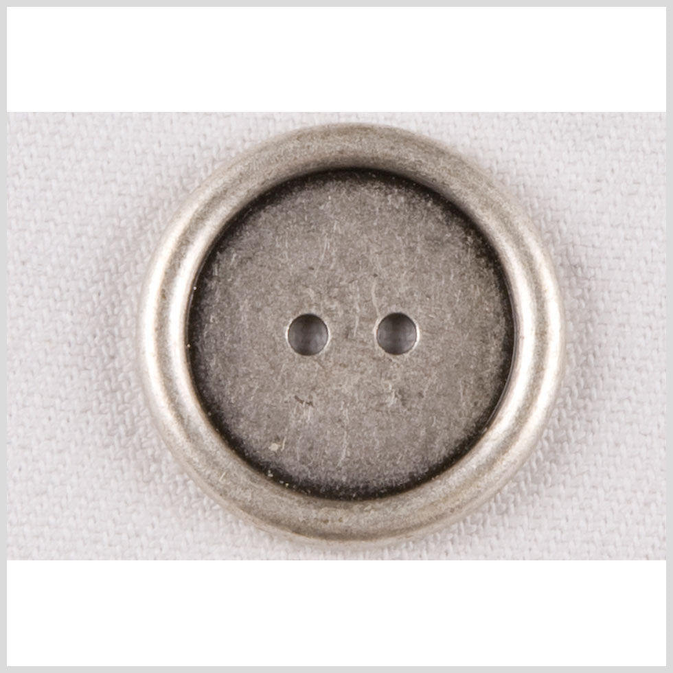 Silver Metal Coat Button - 32L/20mm Silver Metal Coat Button - 32L/20mm