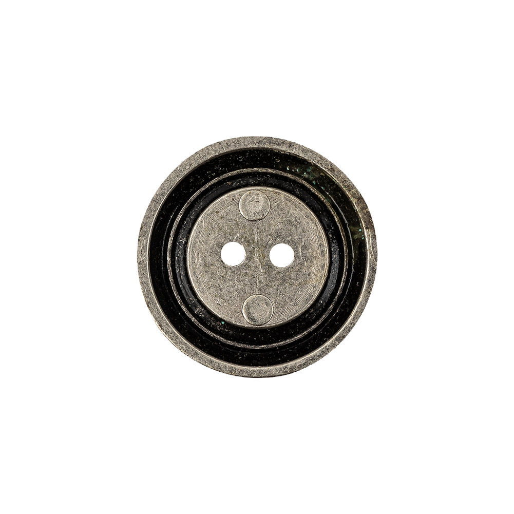 Silver Metal Coat Button - 32L/20mm - Detail Silver Metal Coat Button - 32L/20mm - Detail