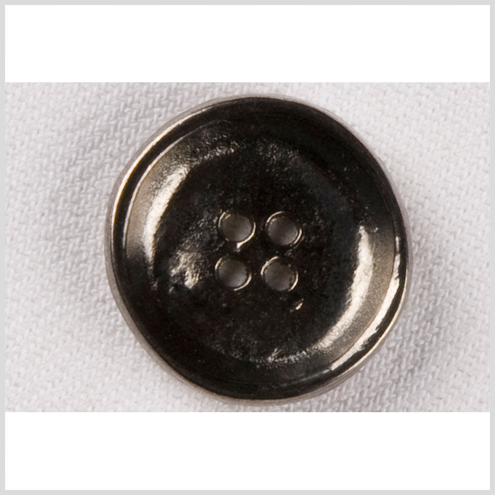 Metal 4-Hole Button - 36L/23mm - Gunmetal Metal 4-Hole Button - 36L/23mm - Gunmetal