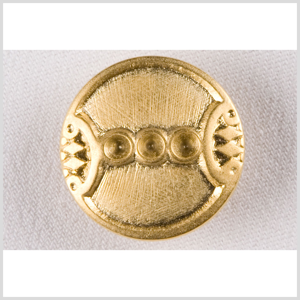 Gold Metal Button - 36L/23mm Gold Metal Button - 36L/23mm