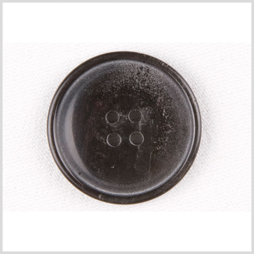 Black Plastic Button - 45L/29mm Black Plastic Button - 45L/29mm