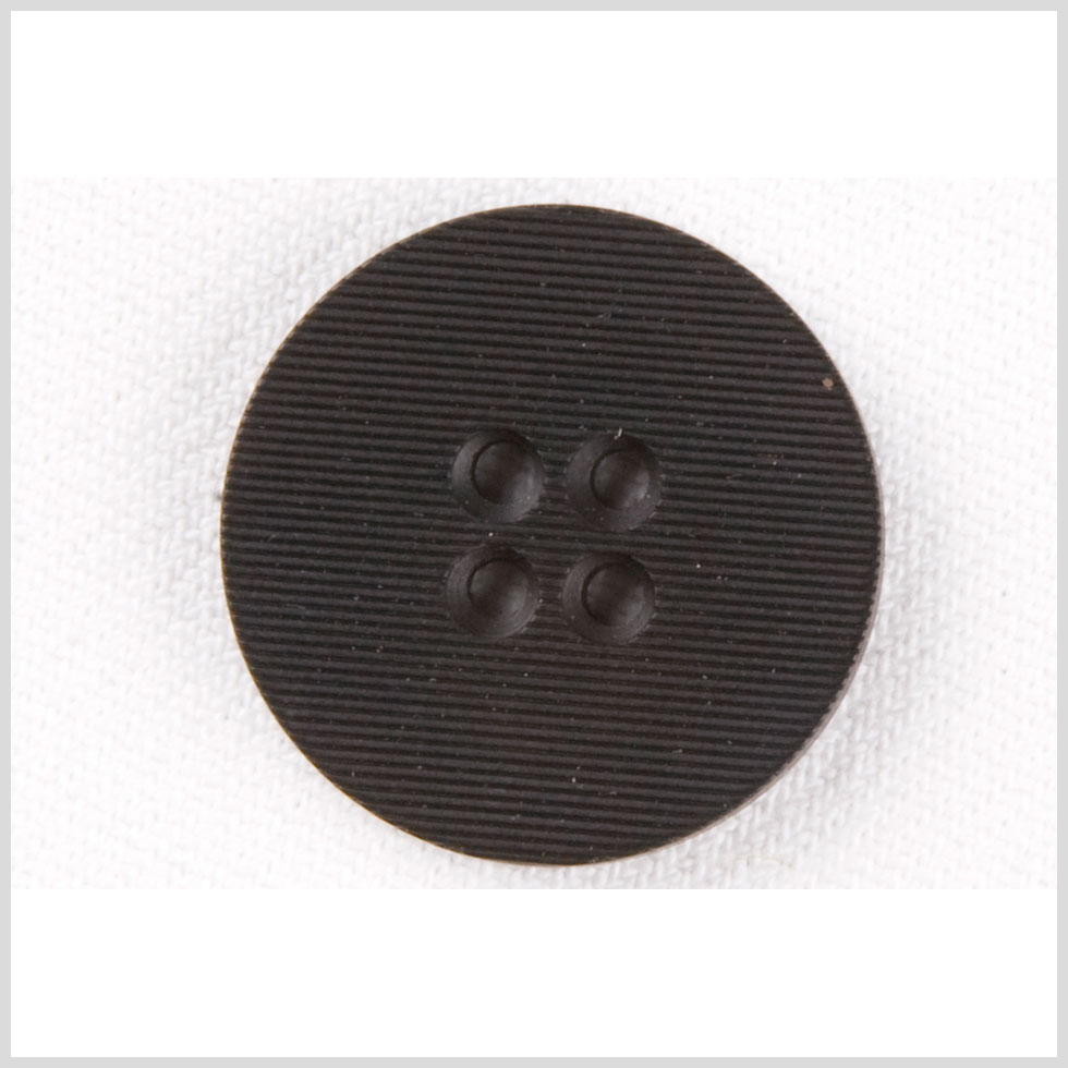 Black Plastic Button - 40L/25mm Black Plastic Button - 40L/25mm