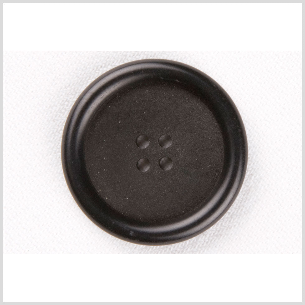 Black Plastic Button - 40L/25mm Black Plastic Button - 40L/25mm