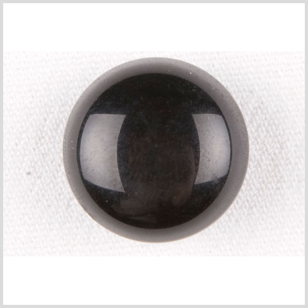 Black Plastic Button - 30L/19mm Black Plastic Button - 30L/19mm
