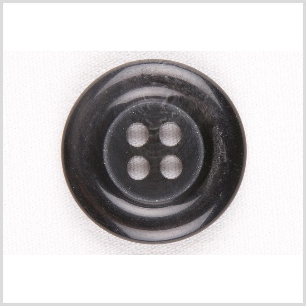 Black Plastic Button - 50L/32mm Black Plastic Button - 50L/32mm