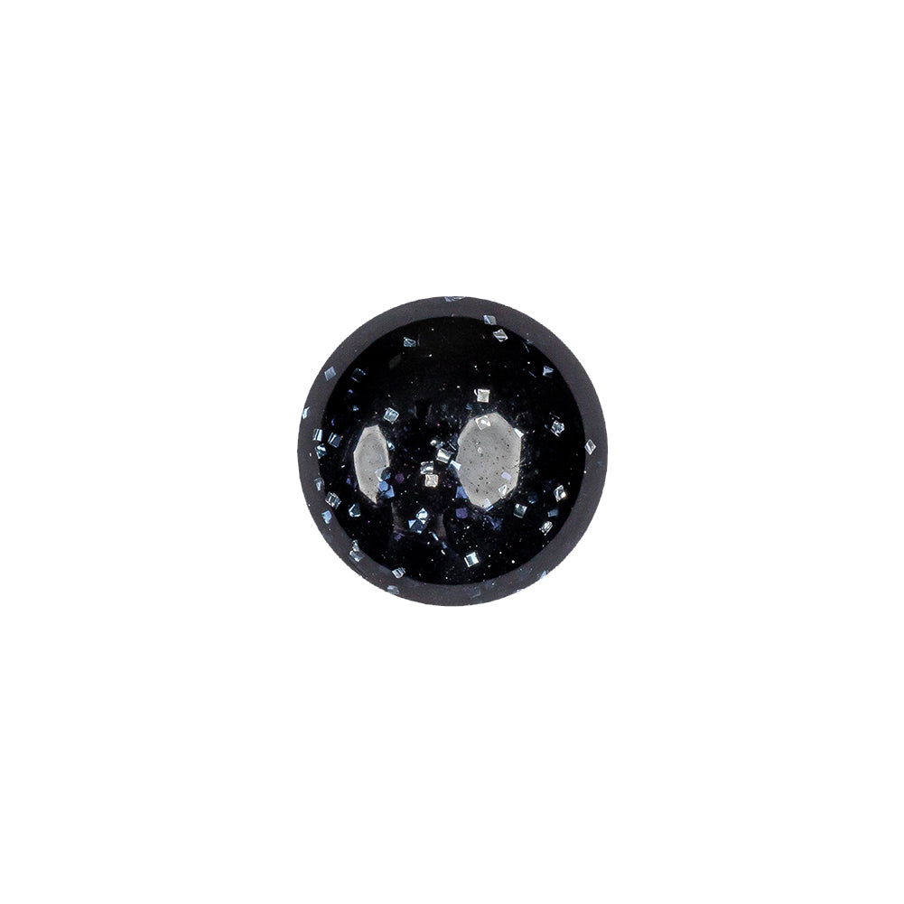 Black Plastic Button - 20L/12.5mm Black Plastic Button - 20L/12.5mm