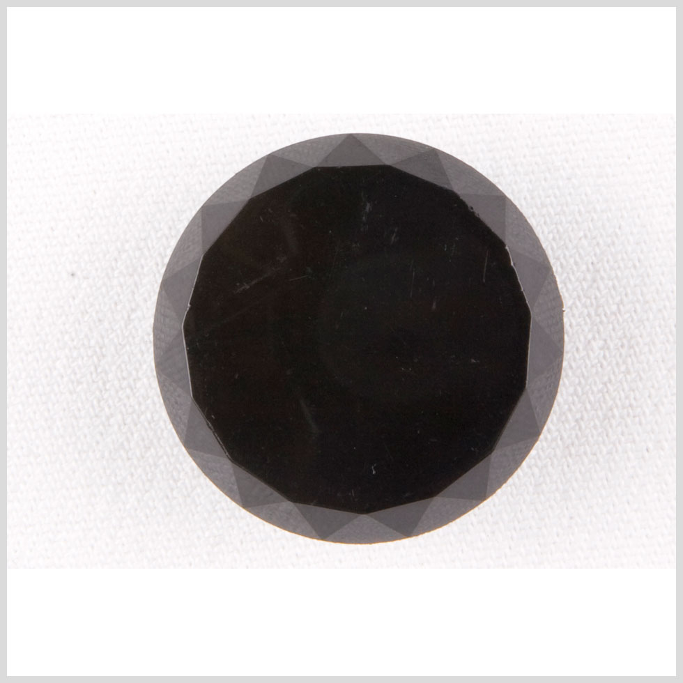 Black Plastic Button - 36L/23mm Black Plastic Button - 36L/23mm
