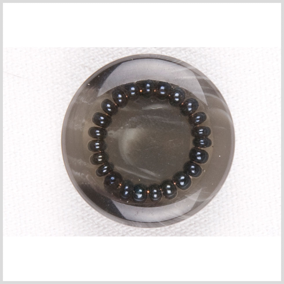 Gray Plastic Button - 40L/25mm Gray Plastic Button - 40L/25mm