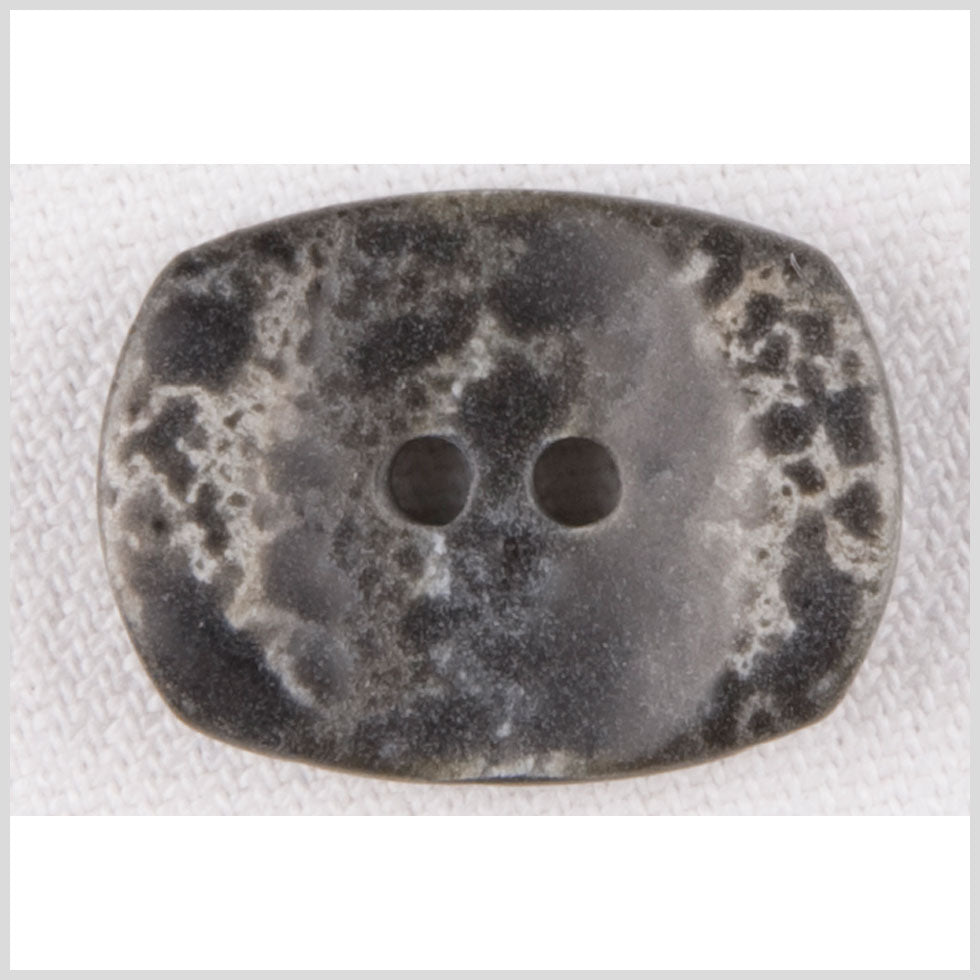 Ivory/Dark Gray Plastic Button - 36L/23mm Ivory/Dark Gray Plastic Button - 36L/23mm
