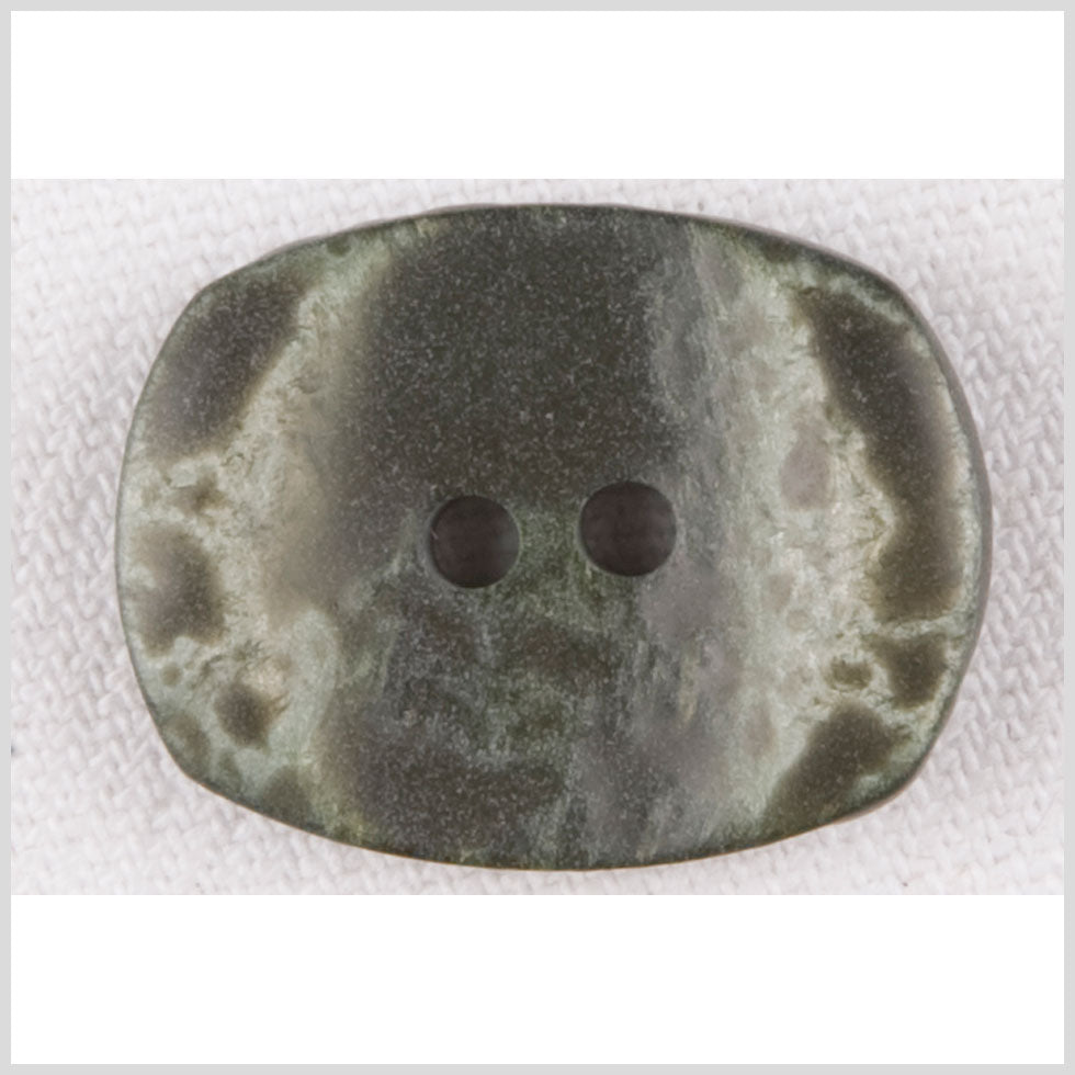 Ivory/Green Plastic Button - 36L/23mm Ivory/Green Plastic Button - 36L/23mm