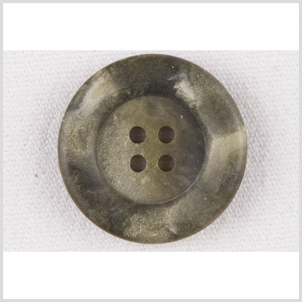 Green Plastic Button - 28L/18mm Green Plastic Button - 28L/18mm