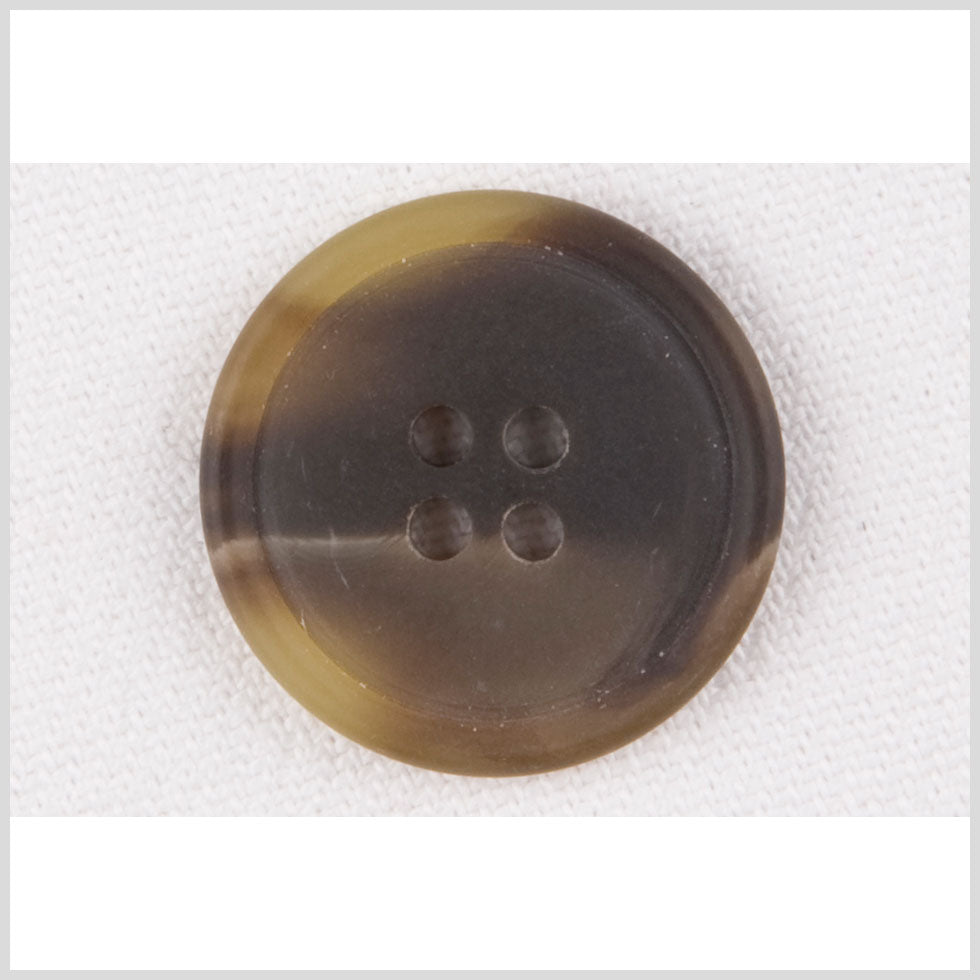 Multi-Green Plastic Blazer Button - 24L/15mm Multi-Green Plastic Blazer Button - 24L/15mm
