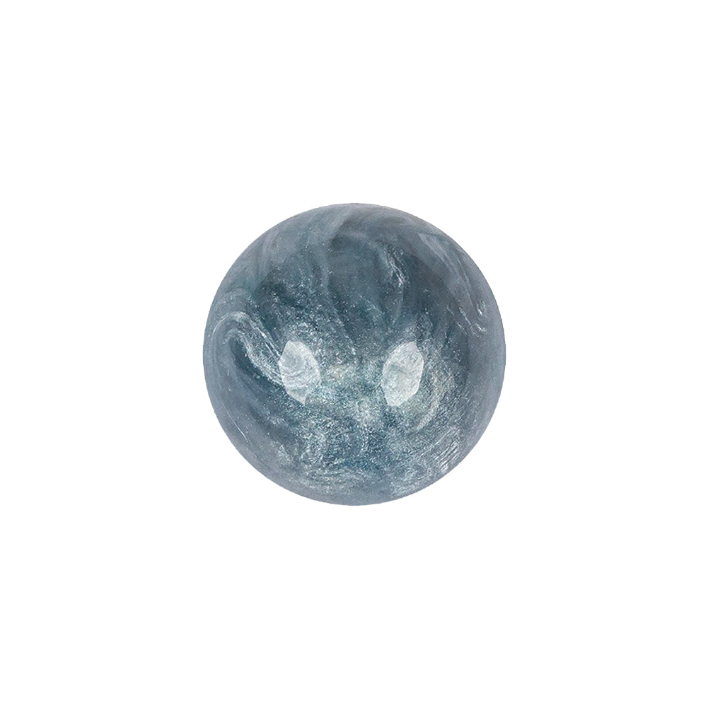 Sky Blue Plastic Button - 28L/18mm Sky Blue Plastic Button - 28L/18mm