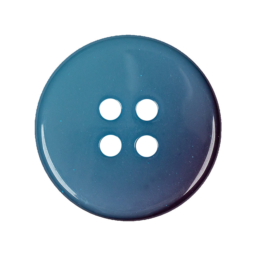 Blue Plastic Button - 44L/28mm Blue Plastic Button - 44L/28mm