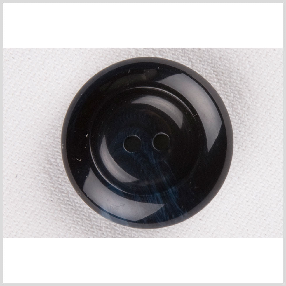 Navy Plastic Button - 40L/25mm Navy Plastic Button - 40L/25mm