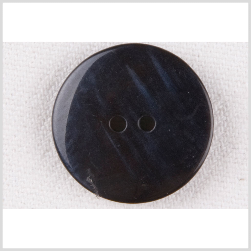 Navy Plastic Button - 34L/21.5mm Navy Plastic Button - 34L/21.5mm